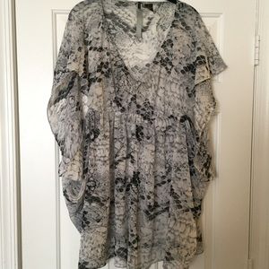 Wilster snake print tunic